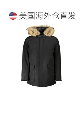 自营Woolrich Cotton Men Men's Jacket - black 美国奥莱直发