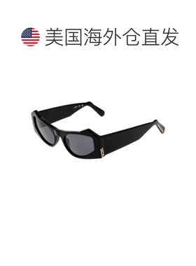 自营GCDS Acetate Sunglasses - black 美国奥莱直发