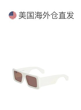 自营Off-White Sunglasses Square Full Rim, Teal Frame And Dar