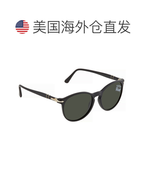 自营Persol Green Round Unisex Sunglasses PO3228S 95/31 53 -