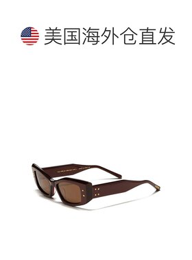 自营Valentino Sunglasses Rectangle Full Rim, Burgundy Frame