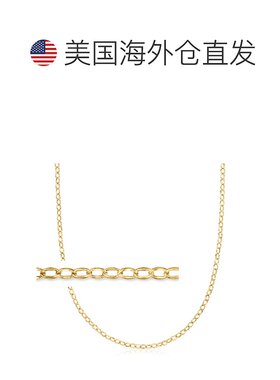 自营Ross-Simons 意大利 14 克拉黄金椭圆形链环项链 - 20 英寸