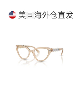 自营swarovski0sk2028 Cat-Eye Sunglasses with Crystal-Embelli