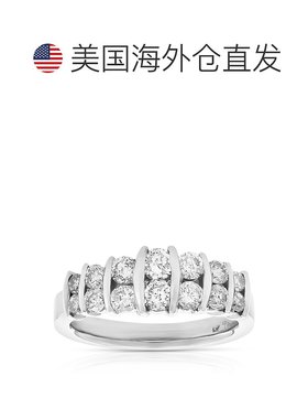 自营 vir jewels1 克拉铂金钻石戒指 - 白色 美国奥莱直发