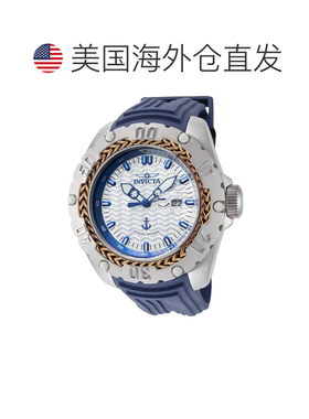 自营Invicta Men's Ocean Voyage 51mm石英手表IN-48018-蓝色 美