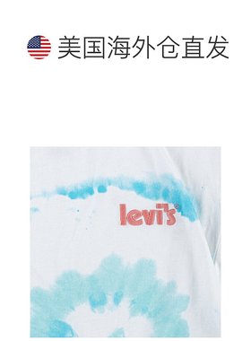 levi's白色扎染徽标 T 恤 - 白色 【美国奥莱】直发