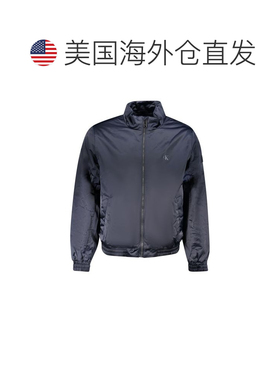 自营Calvin Klein Polyester Men Men's Jacket - blue 美国奥莱