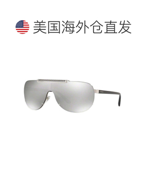 自营versaceVE2140 10006G银色/浅灰色镜面银-银色 美国奥莱直发