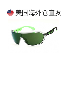 自营adidasOR0022 20Q灰色/绿色镜面-灰色 美国奥莱直发