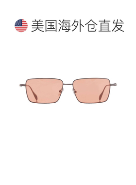 自营Salvatore Ferragamo Orange Pilot Men's Sunglasses SF309S