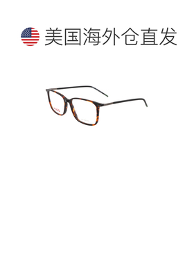 自营Hugo Boss Men's 52 mm Grey Opticals - havana grey 美国奥