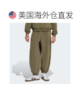 自营Men's adidas Soft Lux Pants - olive strata 美国奥莱直发