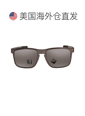 自营Oakley Holbrook金属Prizm黑色偏光方形男士太阳镜OO4123 412