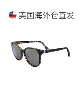 自营Kate Spade女式52毫米蓝色太阳镜-蓝色 美国奥莱直发