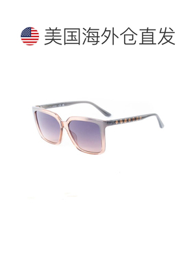 自营Guess Resin Women's Sunglasses - gray 美国奥莱直发