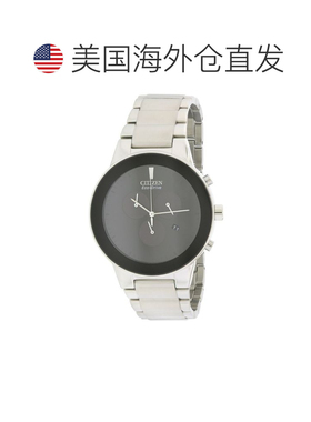 自营Citizen Men's Eco-drive Black Dial Watch - black 美国奥