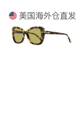 自营Tom Ford Women's Maeve Butterfly Sunglasses TF1008 55J V