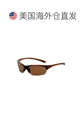 自营Nike Men's 64 mm Brown Sunglasses - translucent oak 美国
