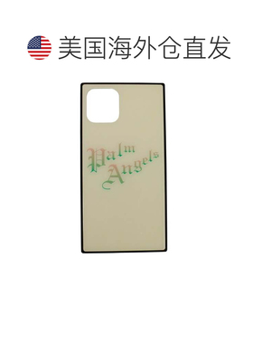 自营Palm Angels 哥特式方形手机壳 - 白色 - 白色 美国奥莱直发