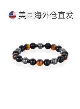 自营Crucible Los Angeles 10mm Bead Stretch Bracelet Featurin
