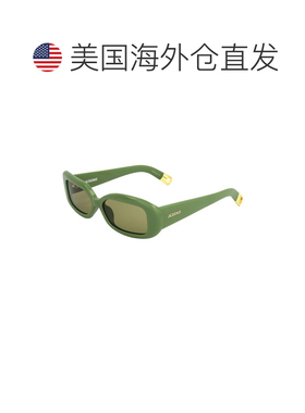 自营Jacquemus Women's JAC11 56mm Sunglasses - green 美国奥莱