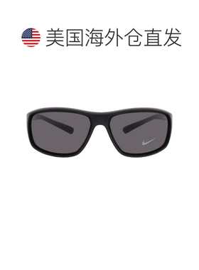 自营Nike Grey Rectangular Men's Sunglasses NIKE ADRENALINE F