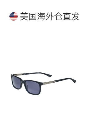 自营 Hackett男士54毫米灰色太阳镜-蓝色 美国奥莱直发