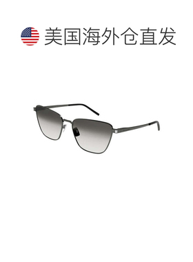 自营saint laurentSL551 004闪亮暗钌/灰色渐变-闪亮暗钌 美国奥