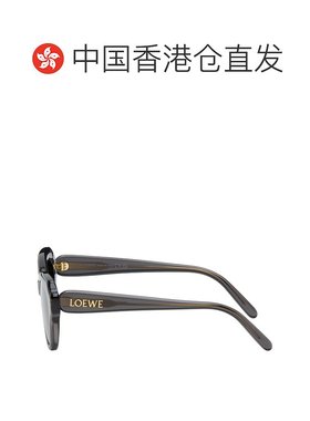1h可退 香港直邮潮奢 LOEWE 罗意威 男士 灰色 Swan Slim 太阳镜