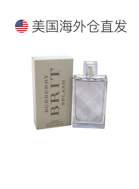 美国直邮M BURBERRY BRIT SPLASH 3.4OZ EDT SPRAY博柏利 水正品