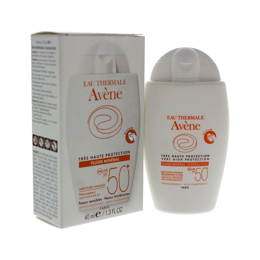 天猫国际美国直购美国直邮Avene雅漾男女通用防晒小金刚自然倍护白色防晒乳40ml0