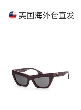 自营 Burberry 女士 51 毫米红色太阳镜 BE4405-397987-51 - 波尔