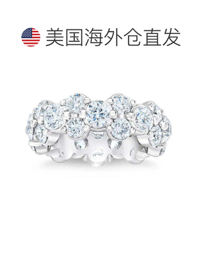 自营pompeii35 1/2 克拉 TW 钻石永恒戒指 14k 金女士周年纪念戒