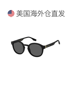 自营Marc Jacobs Sunglasses Round Full Rim, Black Frame And G