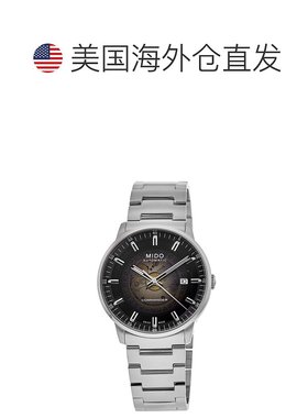 自营Mido Commander Gradient Automatic Black Dial Steel Men's