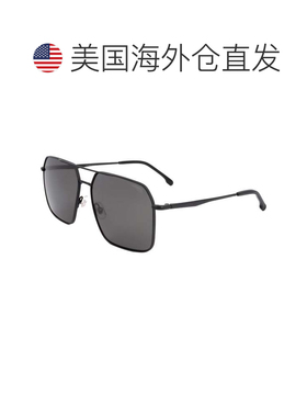 自营Carrera男士59mm太阳镜CARRERA333-S-003-59-哑光黑色 美国奥