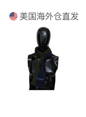 自营Missoni Men's Wool Unisex Neck Wrap Shawl Men's blue - g