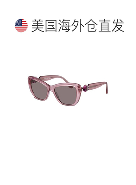 自营Swarovski Women's SK6018 52mm Sunglasses - pink 美国奥莱