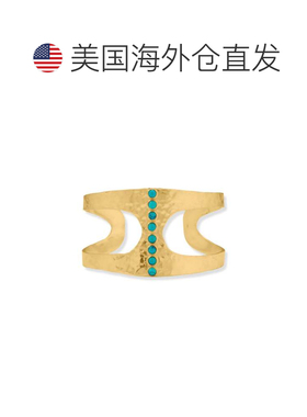 自营 liv oliver18k 金绿松石手镯 - 金 美国奥莱直发配饰