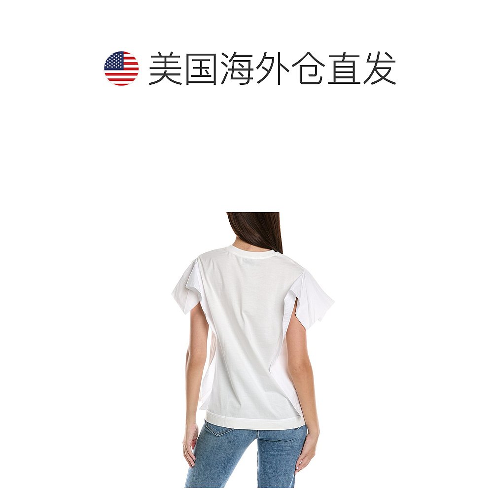 3.1 Phillip Lim 组合 T 恤 - 白色 【美国奥莱】直发 - 图1