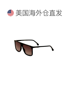 自营Carrera男式58毫米黑色太阳镜-黑色 美国奥莱直发