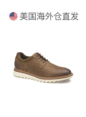 自营Johnston & Murphy Men's Ralston Plain Toe Lace-Up Oxford