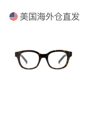 自营givenchy哈瓦那GV50075I 4g醋酸几何太阳镜-黑色 美国奥莱直