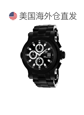 自营Oceanaut Men's Baccara XL Black Round 50mm - black 美国