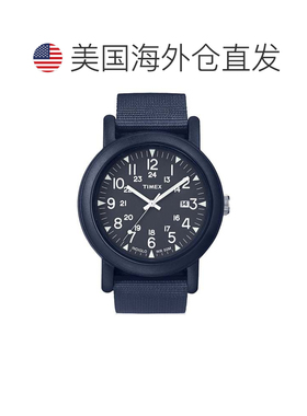 自营Timex Men's Camper Blue Round 40mm - blue 美国奥莱直发