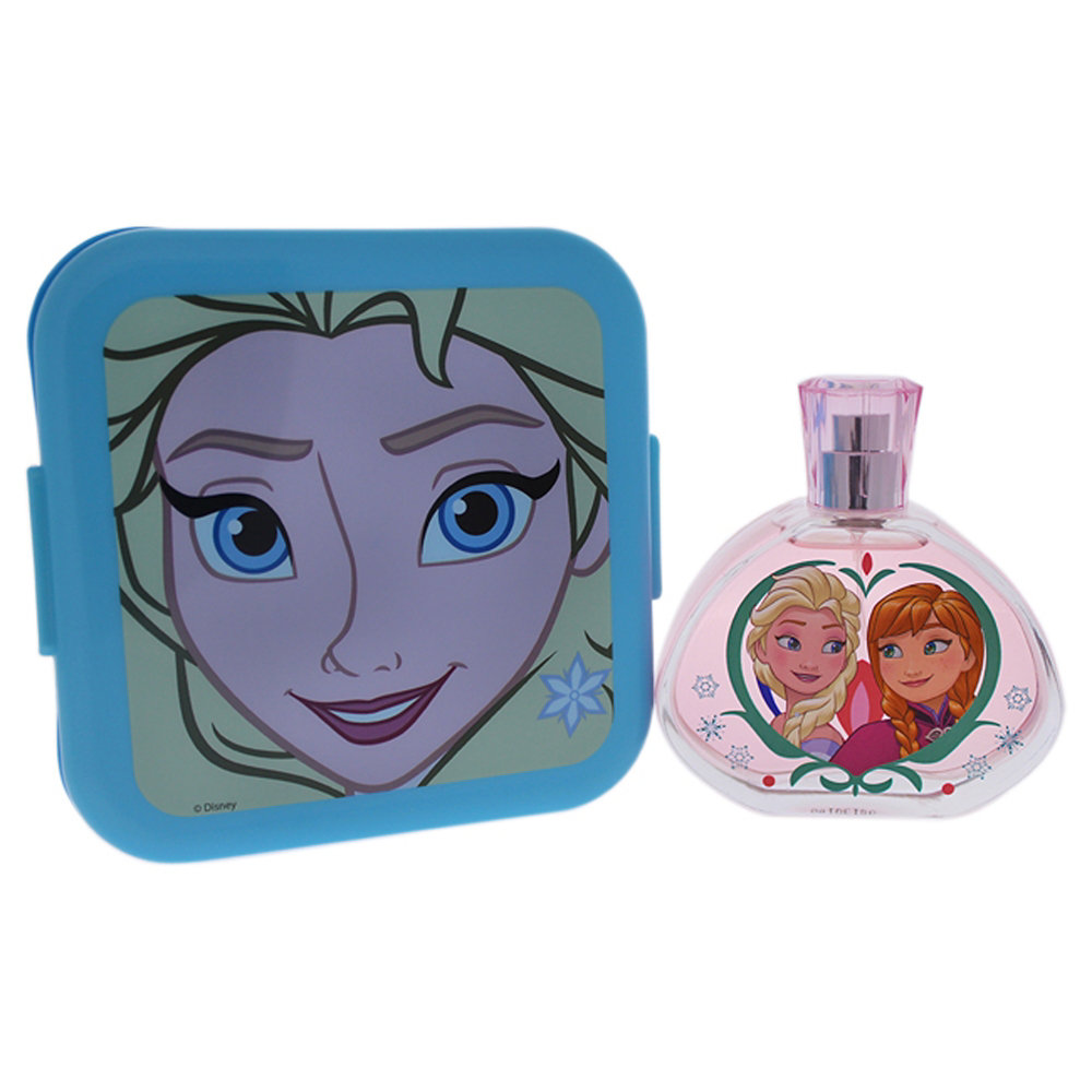 天猫国际美国直购美国直邮Disney迪士尼冰雪奇缘儿童香水礼盒套装香水100ml+收纳盒2