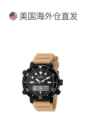 自营Invicta Men's Pro Diver 46.5mm Beige Quartz Watch - tan