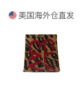自营Cavalli Class Wool Men Men's Scarf - brown 美国奥莱直发