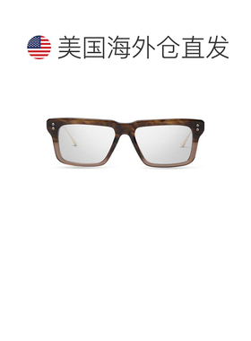 自营ditaTortoiseshell Lataro超大方形太阳镜-白色 美国奥莱直发