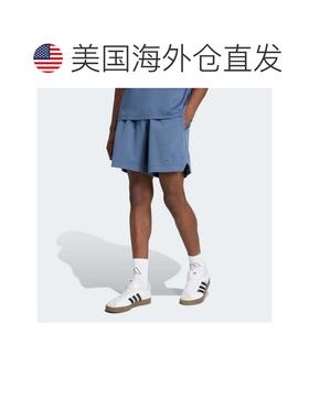 自营Men's adidas SOFT LUX SHORTS - preloved ink 美国奥莱直发